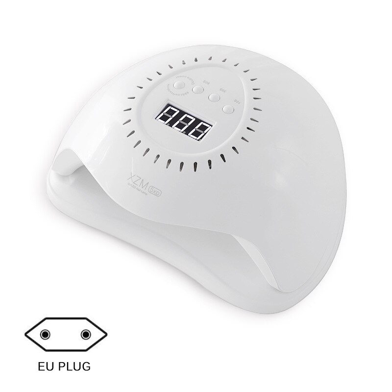UV lámpara LED para uñas secador/84W 42 Uds LED de hielo de lámpara para manicura/secado lámpara para barniz de uñas Gel polaco y de extensión del Gel de luz: White with EU Plug