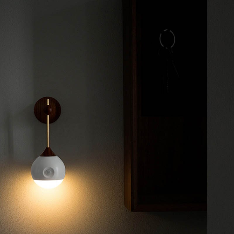 Youpin something sunny smart sensor nachtlicht infrarot-induktion usb-ladefunktion abnehmbare magnetische nachtlampe smart home  h30