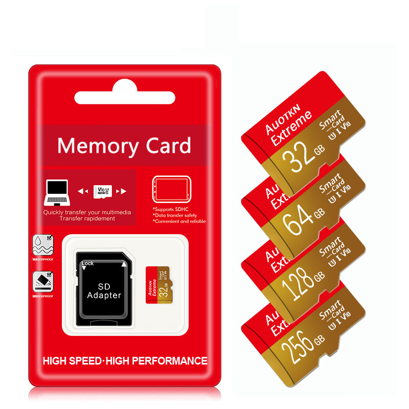 Mini Sd-kaart 8GB 16GB 32GB 64GB Klasse 10 Flash TF-kaart 128GB 256GB 512GB Geheugenkaart Voor Mobiele Telefoon HD Camera Game Schakelaar UAV