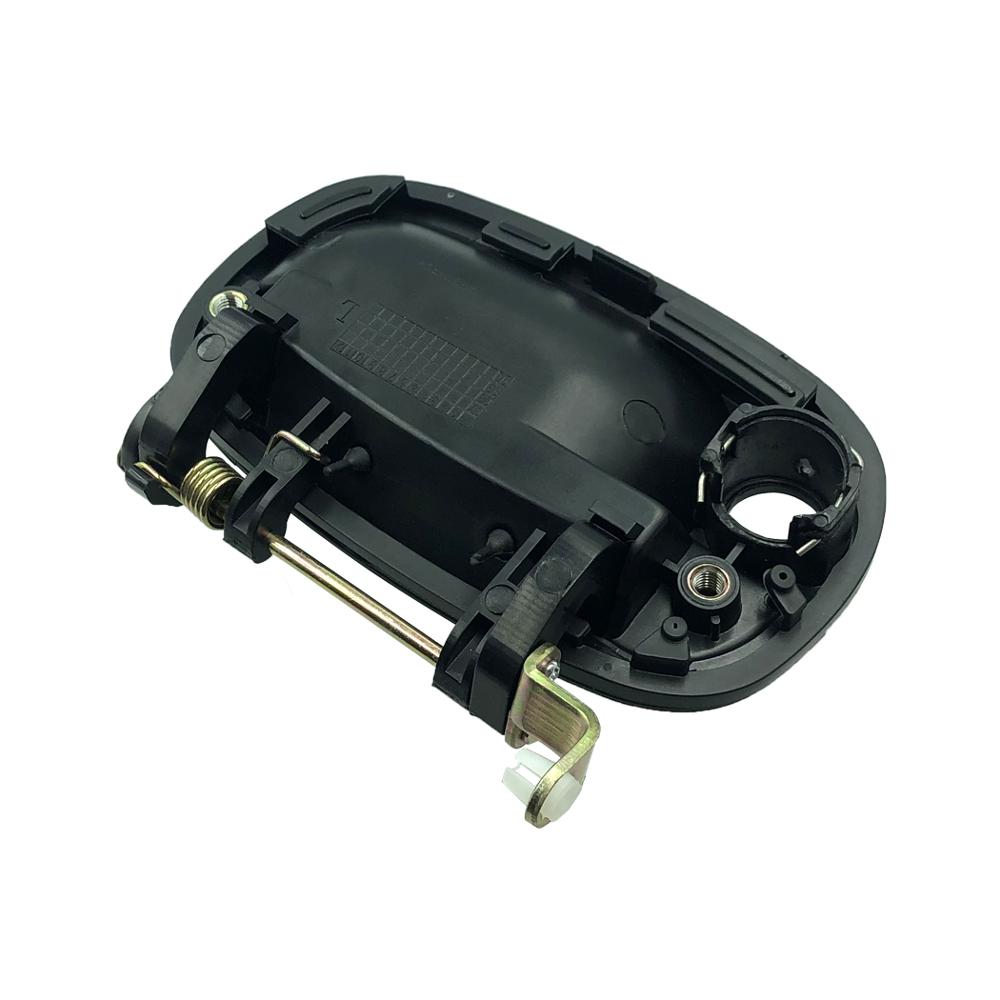 Auto Buitenste Deurklink Voor BMW X5 E53 1999-2006 Buiten Deurklink Kit Voor/Achter Links Rechts OE #51218257737 51218257738 Auto Buiten deurgreep (Maat : FL and RL Pair