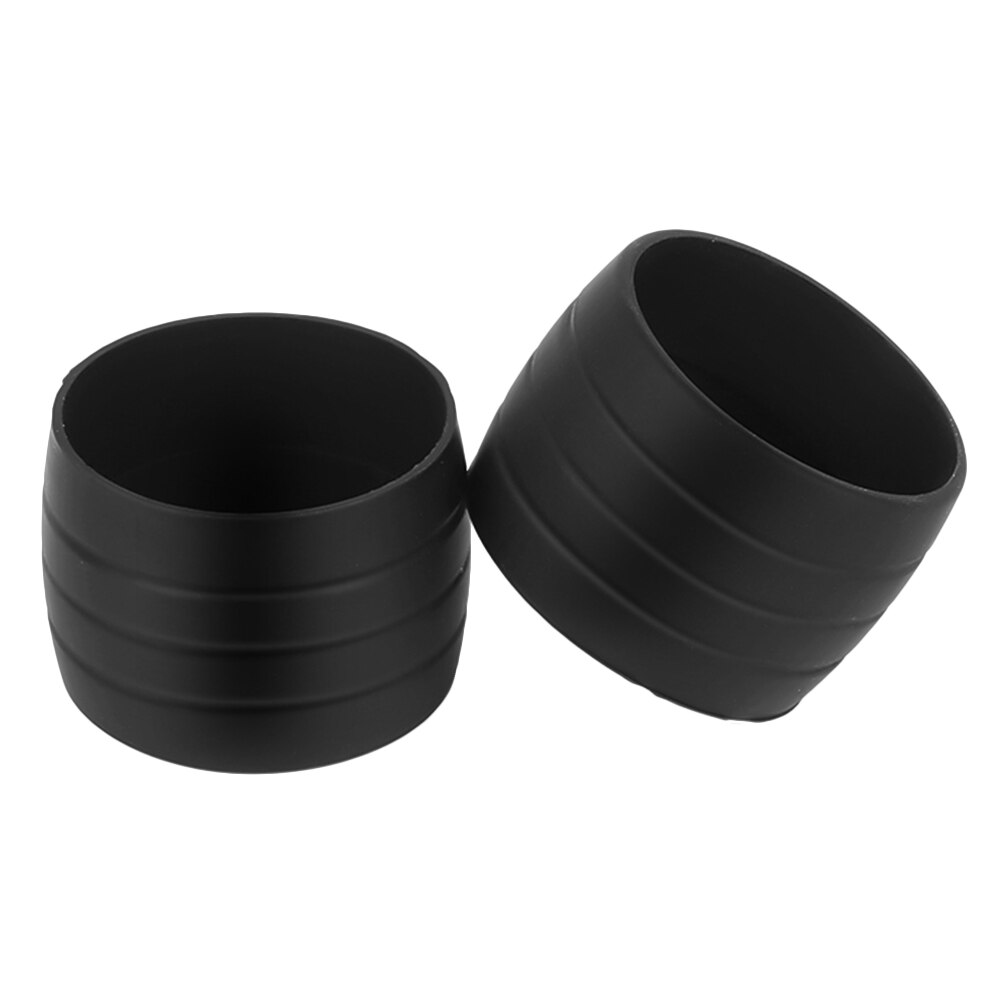 1 Paar Fietsen Siliconen Plug Fiets Rem Stuur Gesp Mouw Vaste Ring Fietsen Draagbare Stofdicht Fietsen Onderdelen: Black
