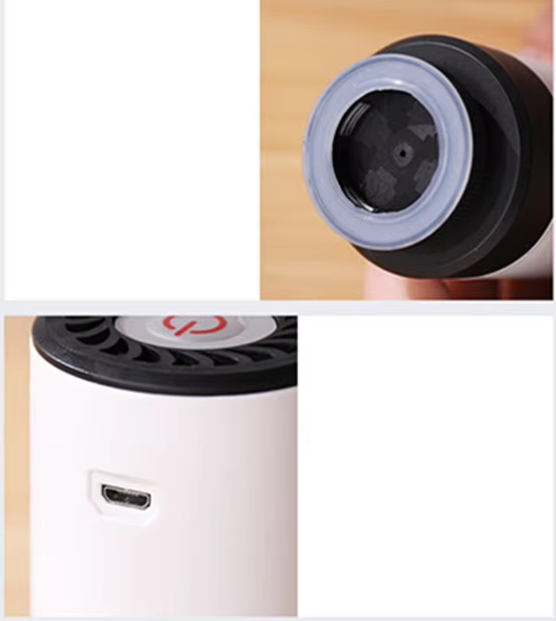 Mini sellador al vacío de Material PP + ABS, bombeo inflable para el hogar, Pequeño, portátil de mano, conservación de alimentos,