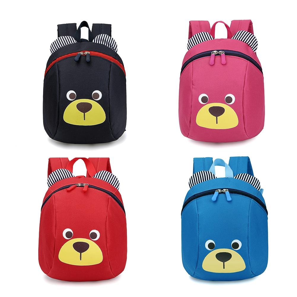 Cartoon Children Cute Backpack Children Student School Bag Anti-lost Backpacks With Traction Rope Bags Bag For Girls Boys