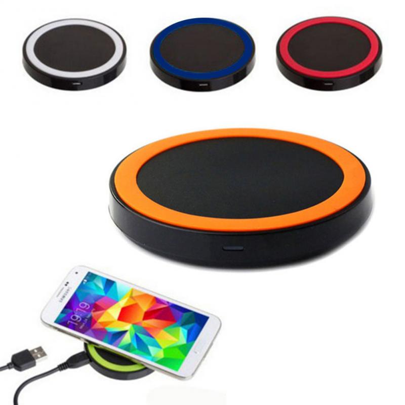 5W Fast Wireless Charger For Samsung Samsung S7 S6 Note 5 USB Qi Charging Pad for Sony Z4V Z3V Google Nexus 4 5 6 7HD: White