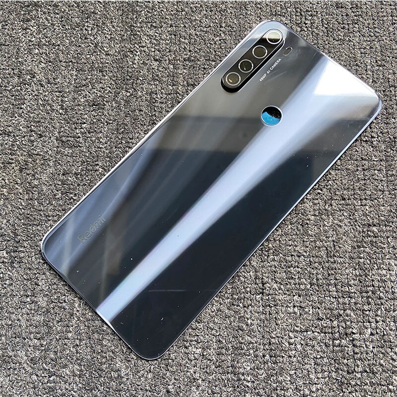 6.3 &quot neue Batterie Abdeckung Für Xiaomi Redmi Hinweis 8T 8 Zurück Glas Hinten Gehäbenutzen 3D fallen Mit kamera Objektiv Tafel