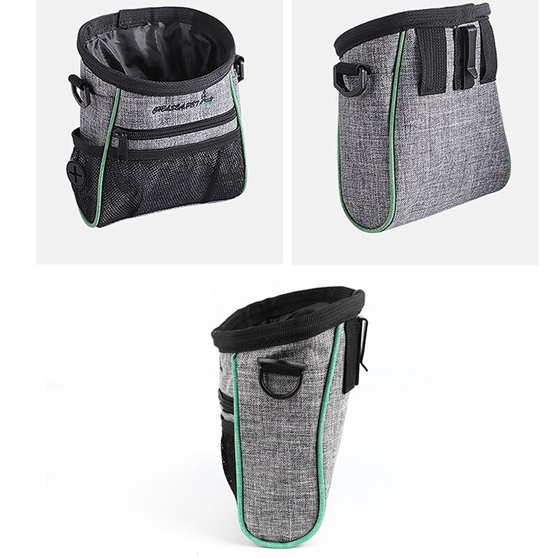 Riñonera portátil para entrenamiento de perros, bolsa de comida para perros, bolsa de recompensa, bolsillo