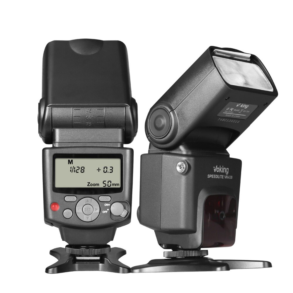 Voking VK430C TTL Flitser Camera Flash voor Canon 1300D 5D 5D3 6D 7D 70D 60D 550D 600D 650D 750D 800D 1100D 1500D DSLR Camera 'S
