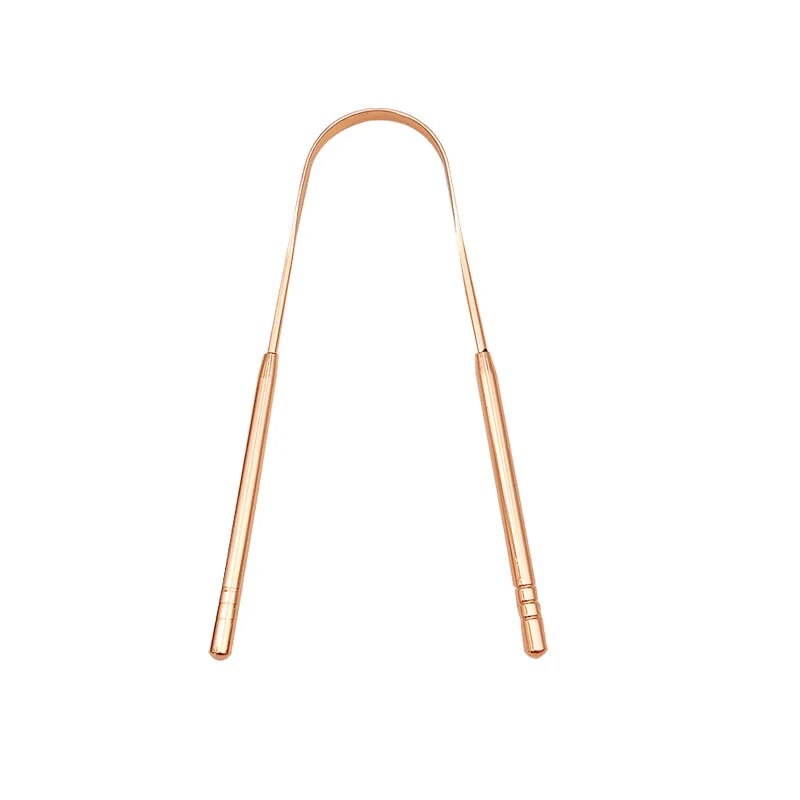 U-shaped Tongue Scraper Tongue Coating CleaningScraper Remove Bad Breath Bring Fresh Breath For Oral Suitable Men And Women: Dark Red