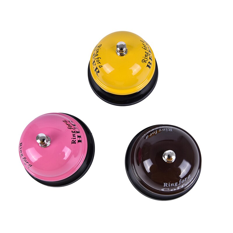 Bell Ring Metal Reception Restaurant Kitchen Bar Service Call Practical Restaurant Timer Hotel Counter Desk