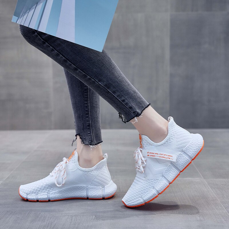 Damskie buty do tenisa 2020 nowe marki damskie lekkie buty do biegania siatka powietrzna sportowe buty sportowe damskie buty do chodzenia kosz Femme