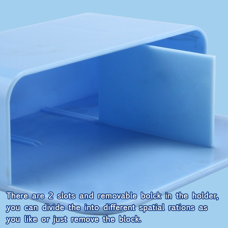 Magnetic Storage Box Fridge Whiteboard Marker Pencil Pen Holder Organizer Storage Container Magnet Plastic Office School Supplie