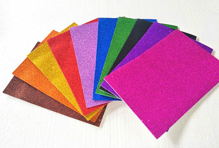 10 st  a4 glitter pysselpapper för juldekoration diy dekorkort dagispapper diy h punch