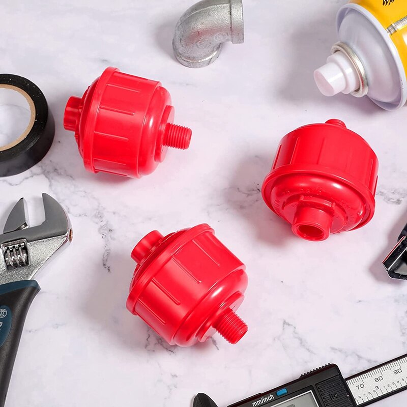 Disposable Mini Air and Water Filters Disposable Spray Filter Whirlwind Air Line Filter High Flow Filters 1/ 4 Inch