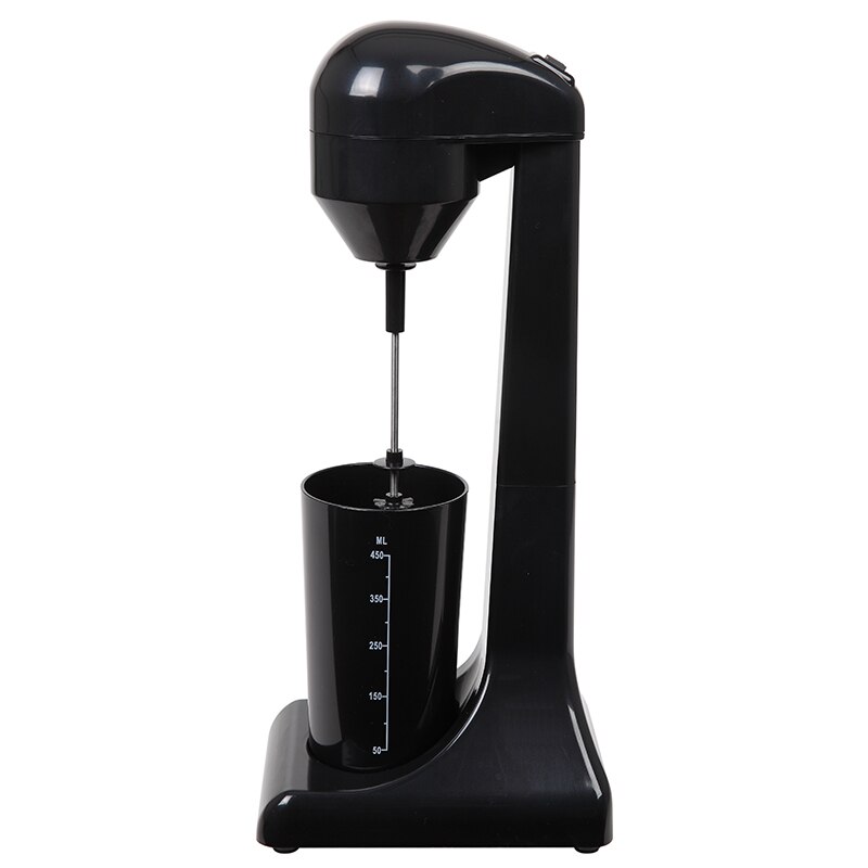 Batidora eléctrica de 220V para alimentos para el hogar, batidora multifuncional para café, batidora de espuma, enchufe europeo: black