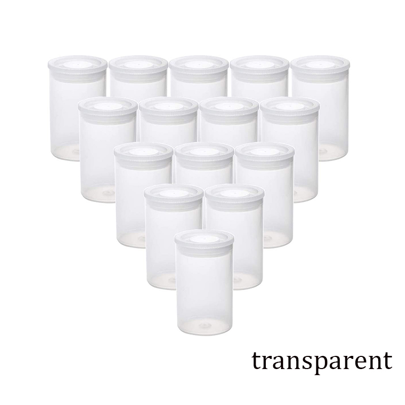 Bote de película vacía de plástico, contenedor de carrete de cámara, caja de almacenamiento para accesorios, cuentas artísticas, cebo de pesca, 10 ~ 60 uds.: Cobre envejecido / 4XL