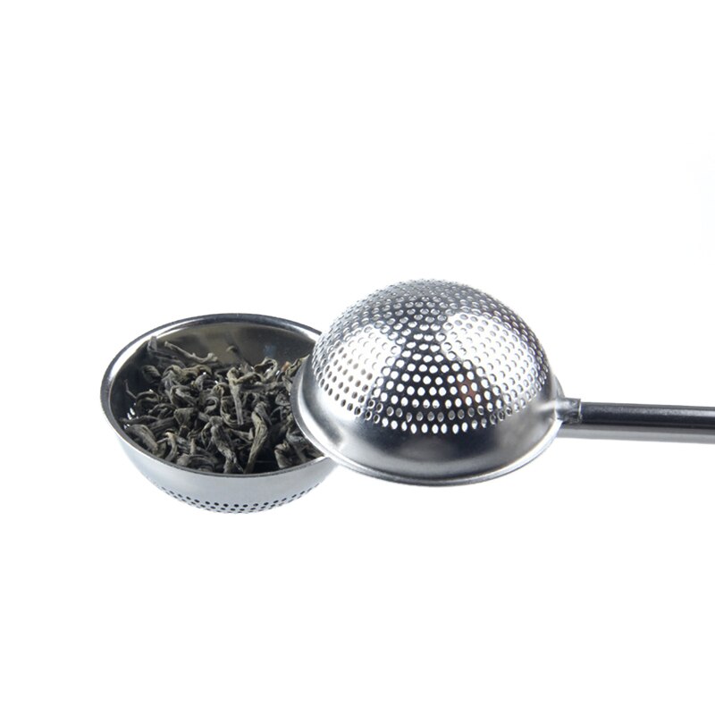 1PCS Stainless tea infuser Loose Leaf Tea Locking Teaspoon Infuser Ball Filter Tea strainer Kirchen Tools Tea Set