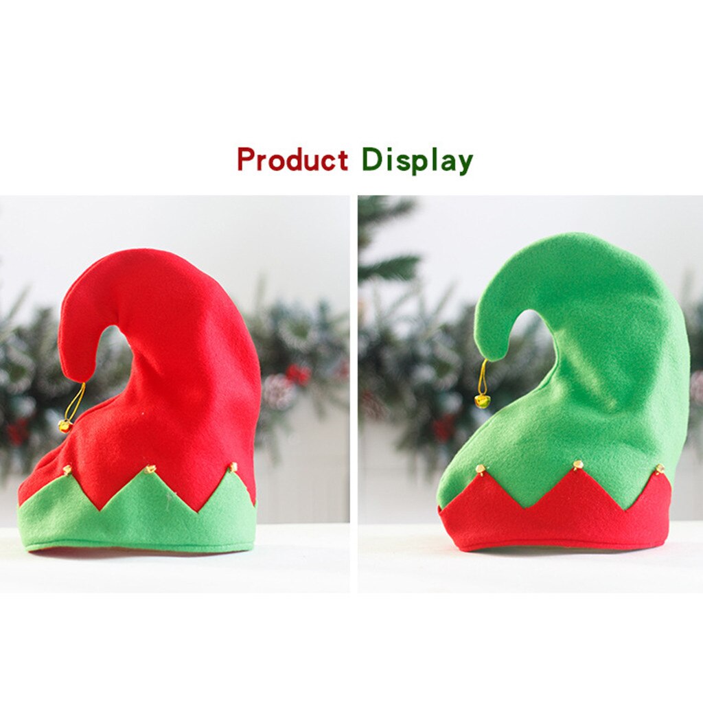Sombrero de Navidad para adultos gorros bonitos de Papá Noel vacaciones de Navidad suministros decorativos Unisex gorro cómodo Q40