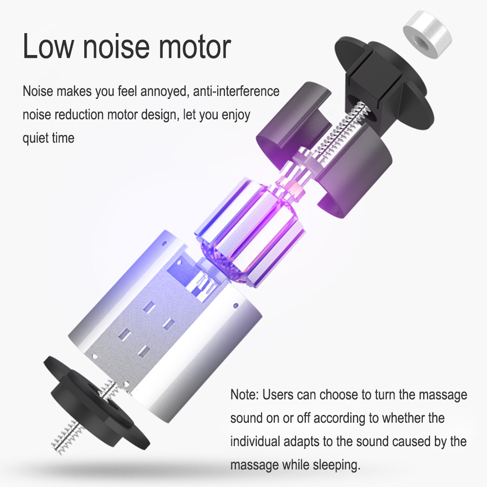JINSERTA Elektrische Massage Nekkussen Hoofdsteun Reizen Kussen Therapie U-vormig Kussen Massager voor Thuis Kantoor Rust