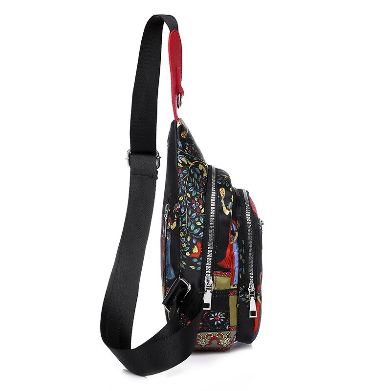 Kobiety Oksford torba na klatkę piersiowa paczka wodoodporna torba podróżna sportowa crossbody na ramię torba z paskiem robić zawieszenia na piersi torba na klatkę piersiowa torba na telefon komórkowy w talii WXM325