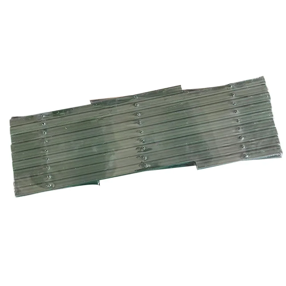 1/2 stücke vielseitiges PVC-Kunststoff gitter für Kletter pflanzen und dekorative 1,8 m x 30cm Zaun Gitter kletter pflanzen wand für den Garten: WHITE