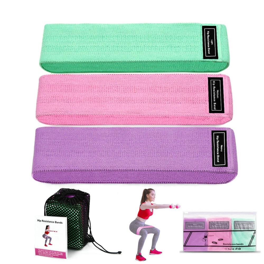 Bandas de goma para Fitness de 3 niveles, bandas de resistencia expansor, bandas de goma para banda elástica para ejercicio físico, Mini banda de entrenamiento: 1 sets