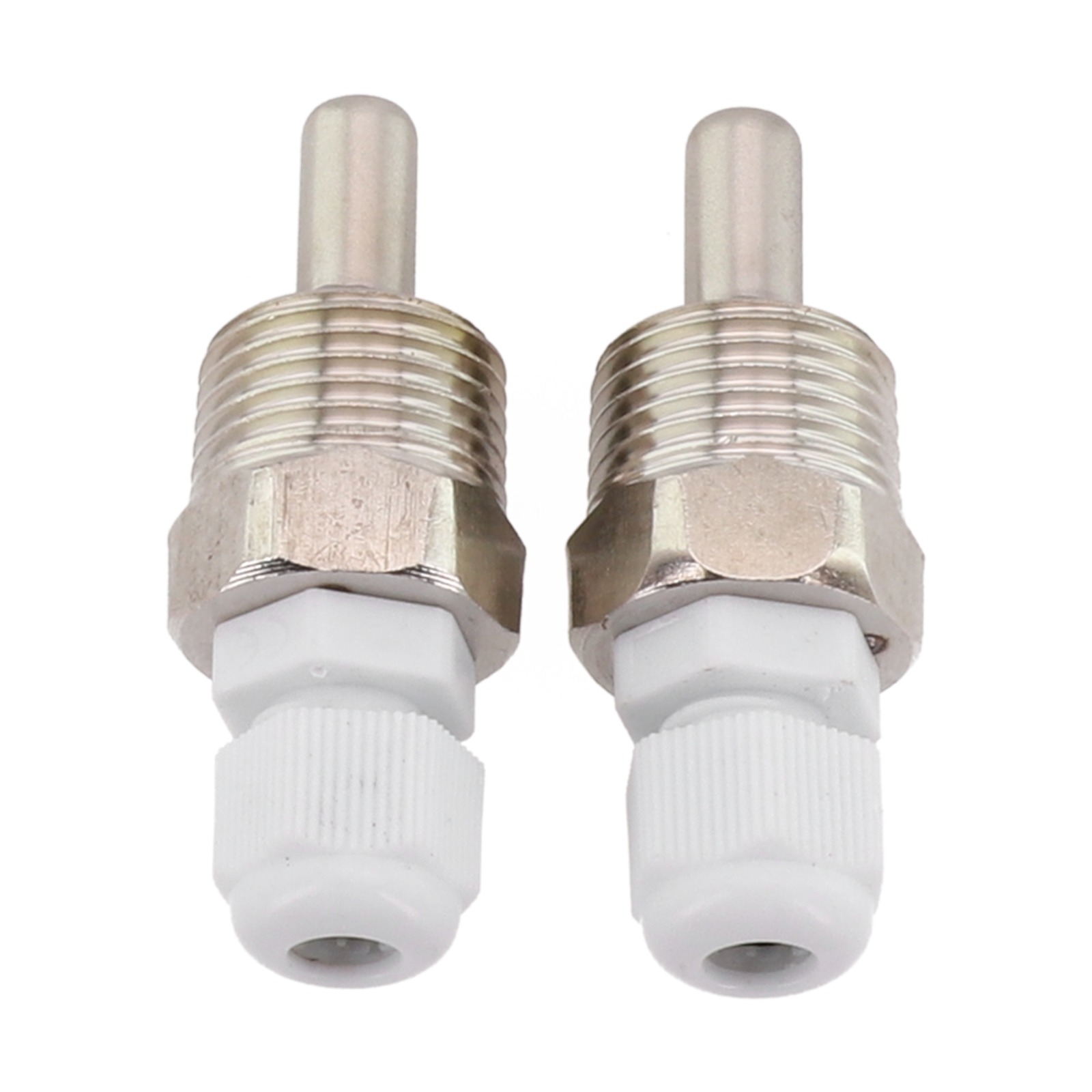 2 unidades de termopozo de acero inoxidable de 30-300 mm con rosca G de 1/2 pulgada máx. Presión PN40 para bolsillo de manga de inmersión del sensor de temperatura: Oro