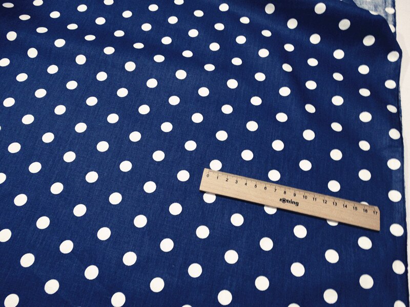 Chien Dot impression tissus à la main tela algodon bricolage couture Patchwork bébé robe lit couture vêtements tissu coton sergé tissus