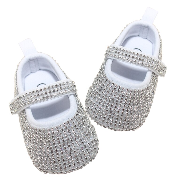 baby white soft sole 100 days birthday flower baby... – Vicedeal