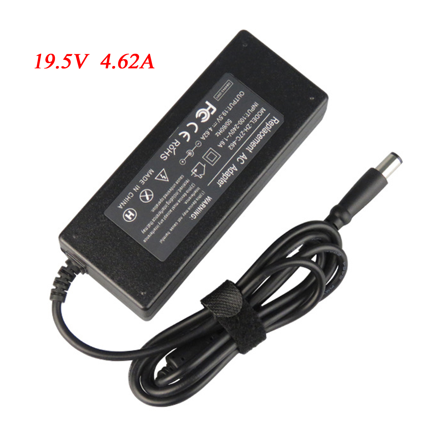 Besegad 19.5V 4.62A Laptop Charger Adapter Voeding Cord Vervanging Deel Voor Dell Inspiron PA-10 1545 N4010 N4030 Notebook
