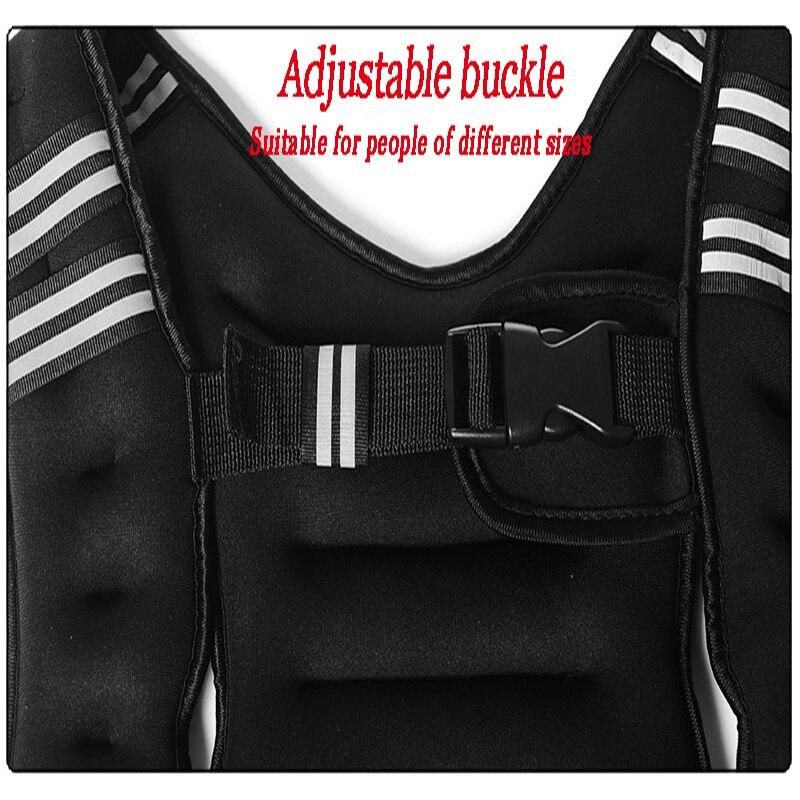 ISE : Gilet lesté 5kg / 10kg / 15kg / 20kg / 25kg / 30kg