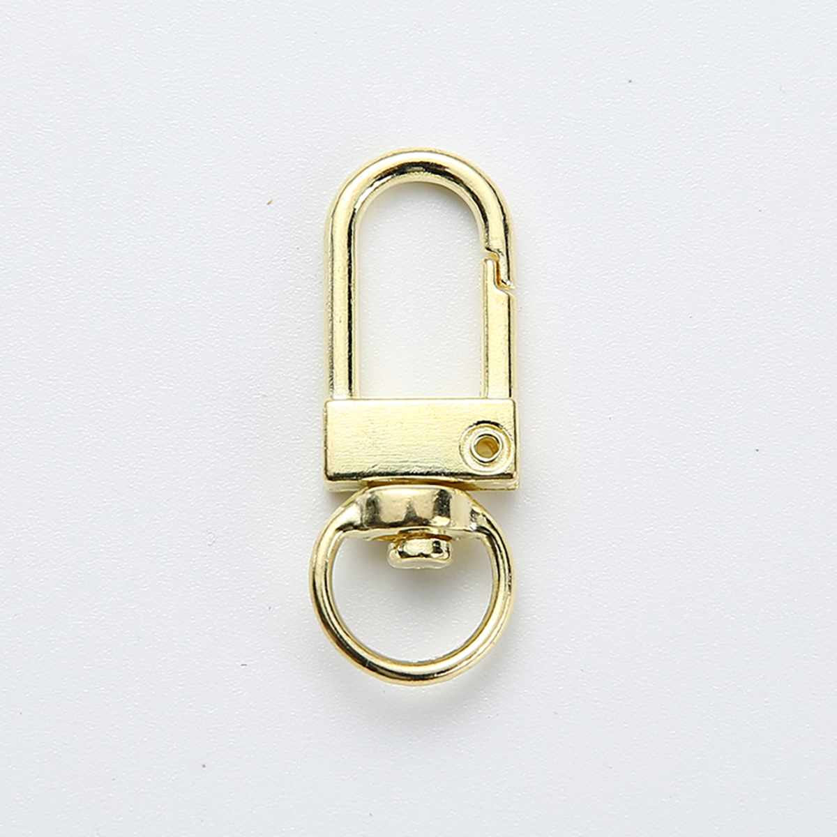 10/50/100 Stuks Sleutelhanger Roterende Hond Gesp Gouden Kreeft Sluitingen Haken Voor Diy Sieraden Maken sleutelhanger Accessoires: 3# / Antiek Zilver