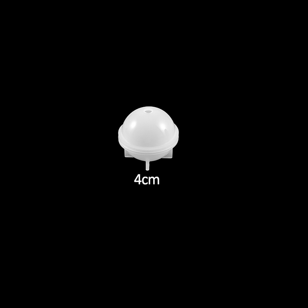 1 stück kristall-epoxidkugel-planeten-silikonform, transparente silikonform, bastelform aus epoxidharz für die schmuckherstellung.: 4