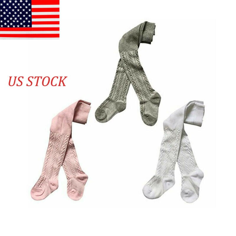 Kids Girls Soft Warm Stocking Tights Toddler Infant Baby Girls Cotton Pantyhose Solid Long Skinny Autumn Winter Stockings Tights