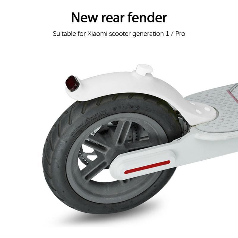 Aggiornato Splash Fender Short Ducktail per Xiaomi M365 Scooter parafango posteriore ala posteriore per Xiaomi M365 accessorio Scooter