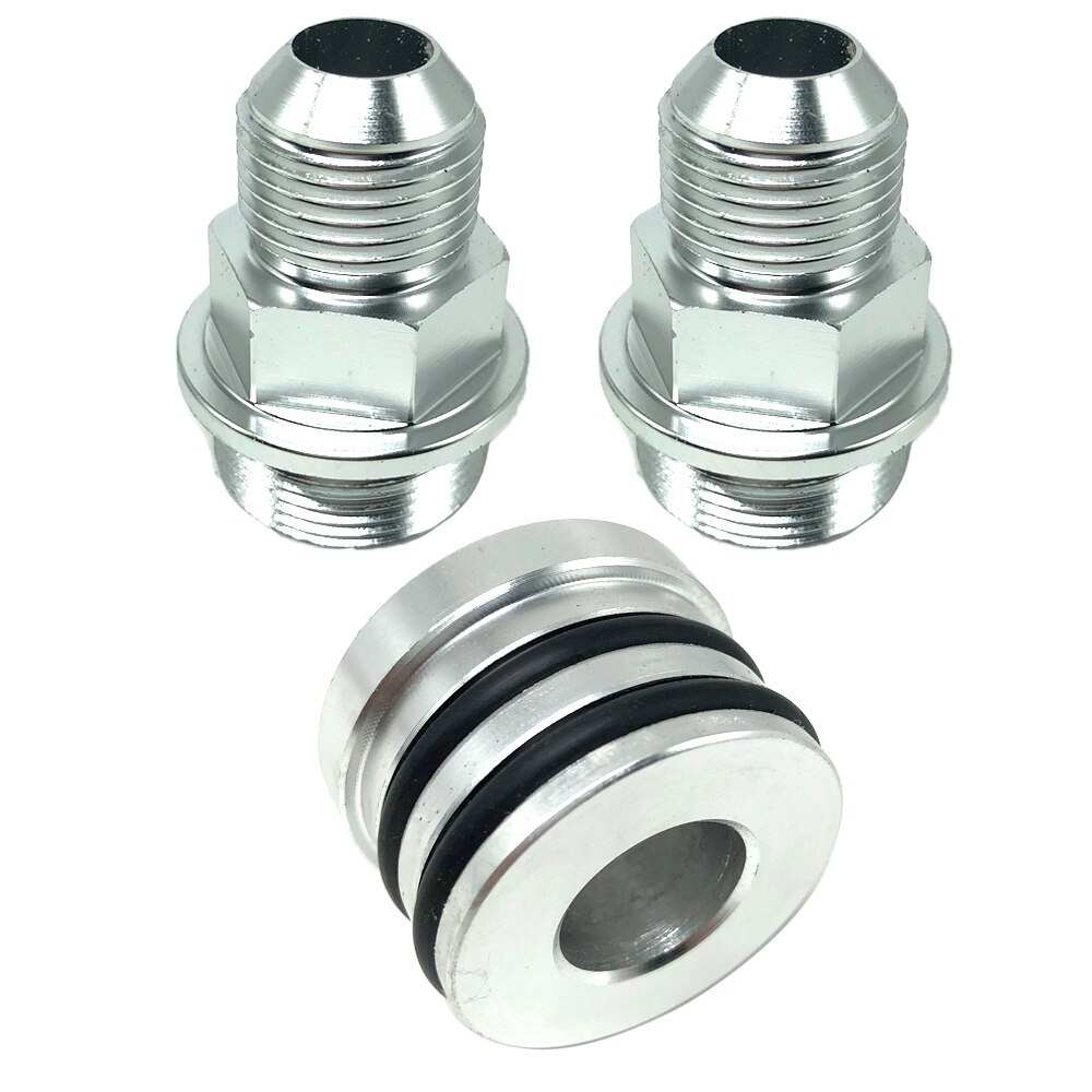 Achter Blok Breather Fittingen En Plug Voor B16 B18C Vangst Kan M28 Om 10AN
