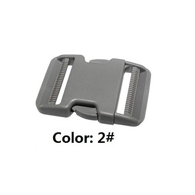 2 &quot;  (50mm)  abs plastspänne klämma dubbeljustera plastrem klämma bagagerem bältesspänne platt snabbspännen 2 st/påse: 2