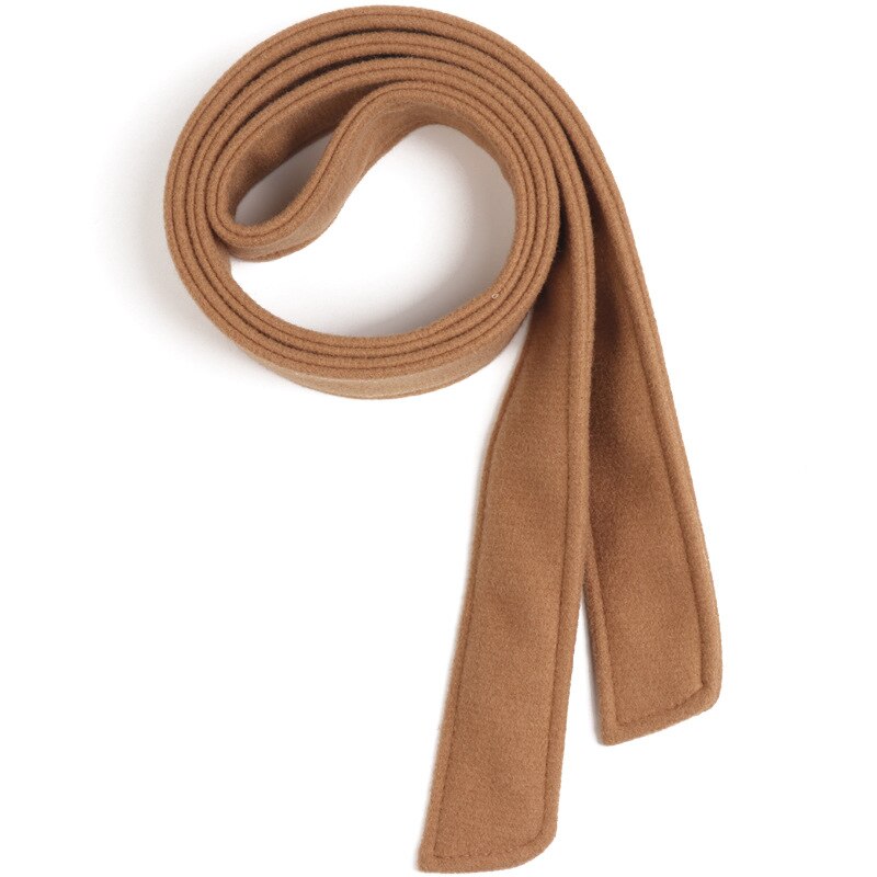 Abrigo con cinturón para señoras decorativas, cinturón ancho con doble cara para mujer, cinturones para abrigo, accesorios anudados para vestido de invierno,