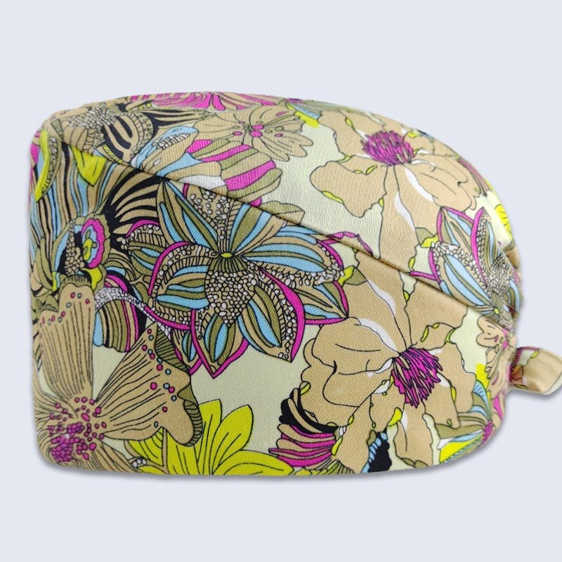 Cartoon print verpleegster dokter operatie muts laboratorium dierenwinkel ademend zweetabsorberend verpleegkundige muts chef-kok schoonheidssalon kalebas muts