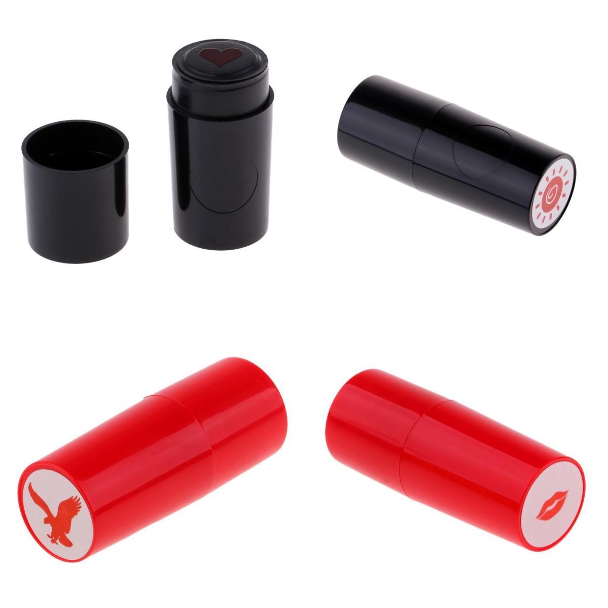 4x Colorfast Quick-dry Golf Ball Stamp Stamper Marker Eagle Sun Heart Eagle