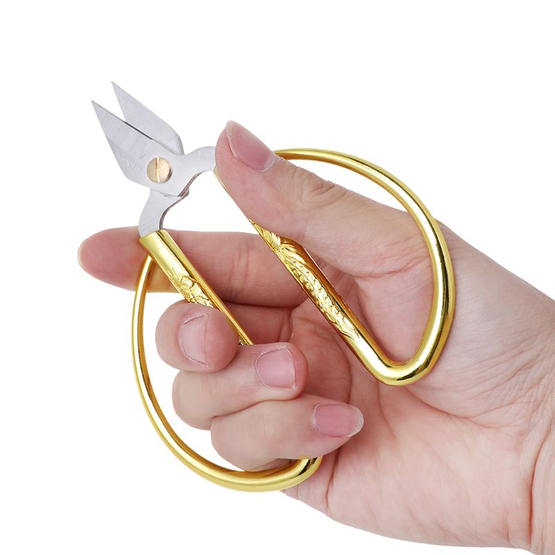 Ciseaux bonsaï Dragon Phoenix or ciseaux de mariage outil de coupe de bureau à domicile