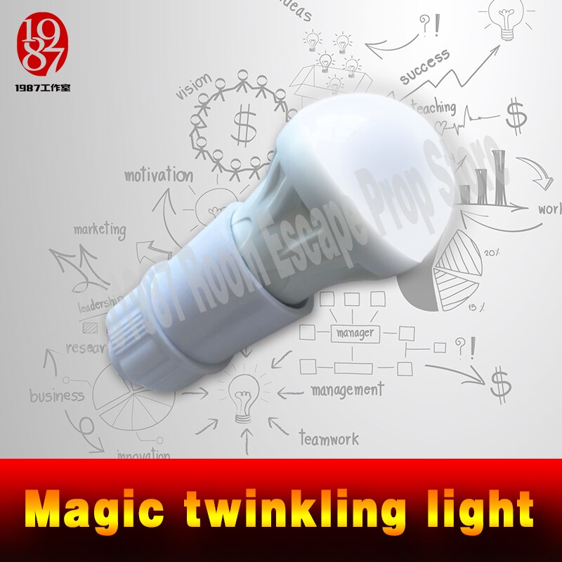 Real room escape prop puzzle lights live escape find out password in twinkling light flashing light find out clues in light
