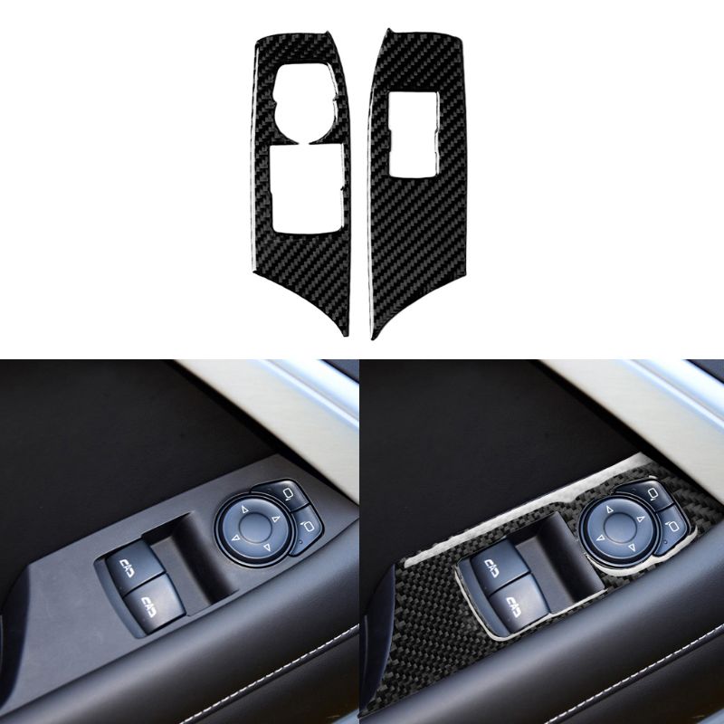 Auto Window Panel Decoratieve Carbon Sticker Voor Chevrolet Camaro