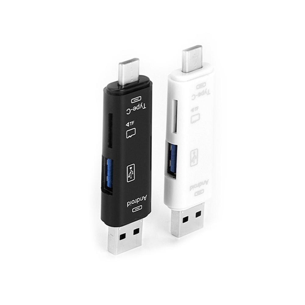 Lector de memoria Usb tipo C, adaptador de tarjeta Micro Sd Usb Otg 3 en 1, Memoria Flash Usb C, lectura Tf para teléfono móvil Android