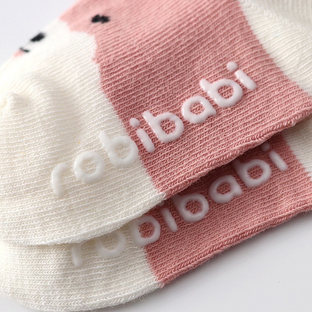 cute Born Baby Socks Cotton Anti Slip Sport Children Socks For Girls Boys Unisex Toddler 0-18 Month Kids Socks Candy Color