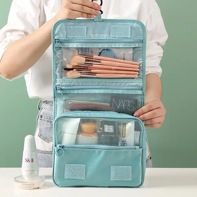 Hangende reizen grote cosmetische toilettas dames heren noodzakelijke make-up schoonheid ijdelheid koffers organisator accessoire opslag waszakje