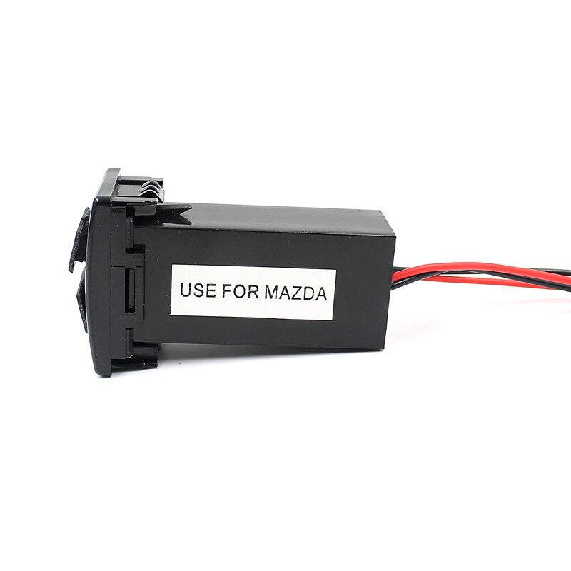 5V 2.1A Dual Usb Interface Socket Car Charger Adapter Voor Nissan/Toyota/Mazda/Honda/Suzuki/Mitsubishi Omvormer Converter