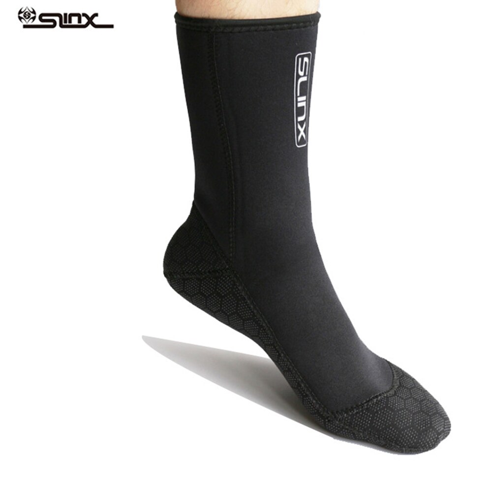Chaussettes de plongée en néoprène 3MM, nouvelles chaussettes Super élastiques antidérapantes, palmes de plongée Anti-usure, chaussettes de cheville, Surf et plongée chaudes et froides S-XL