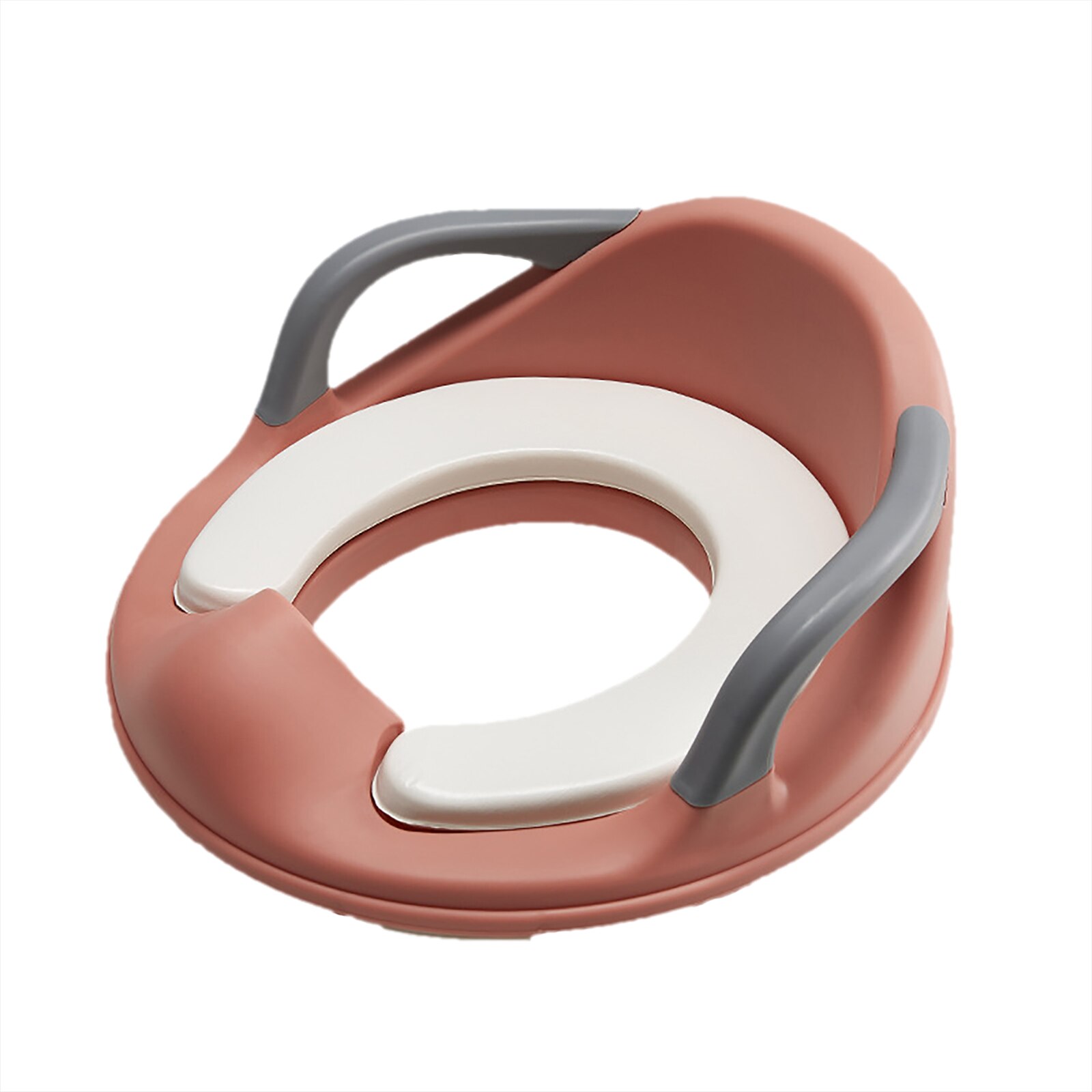 Baby Kinder Töpfchen Nicht-Slip Sitz Wc Sitz mit Abnehmbare Kissen Splash Schutz Kind Wc-sitz Wc Jungen mädchen: Pink PVC Cushion
