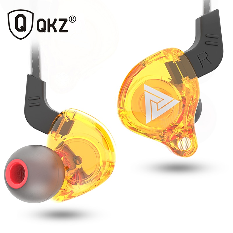 Qkz AK6 Ates Aten Atr HD9 Koperen Driver Hifi Sport Oortelefoon In Ear Oortelefoon Voor Running Met Microfoon Oortelefoon Muziek oordopjes