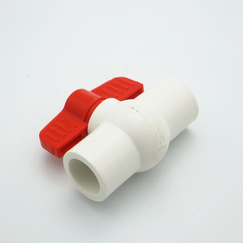 20mm ID PVC Ball Valve Coupler Adapter Water Connector For Garden Irrigation System DIY